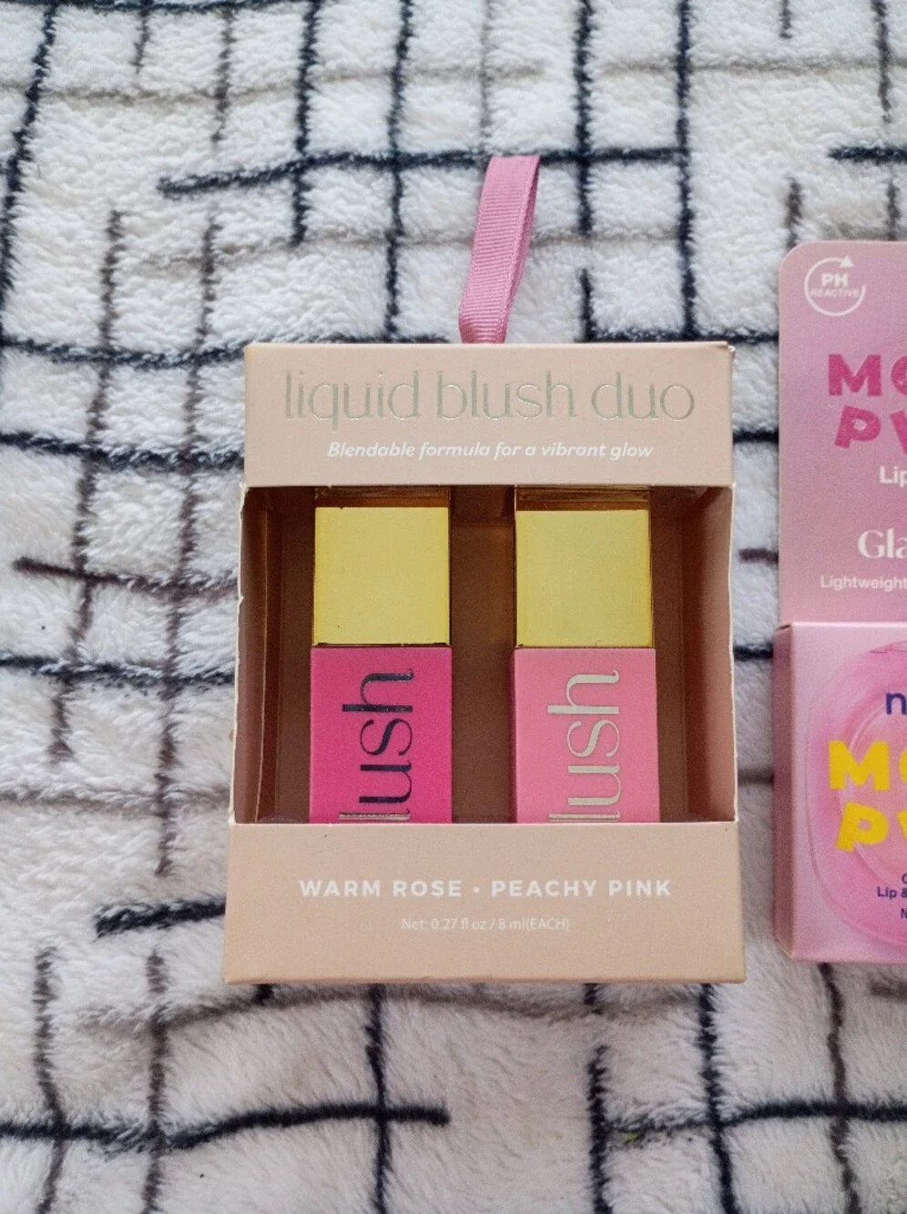 Liquid Blush Duo & Mood Play Glassy Gel Lip + Cheek - Pink Shades BRAND NEW LOT